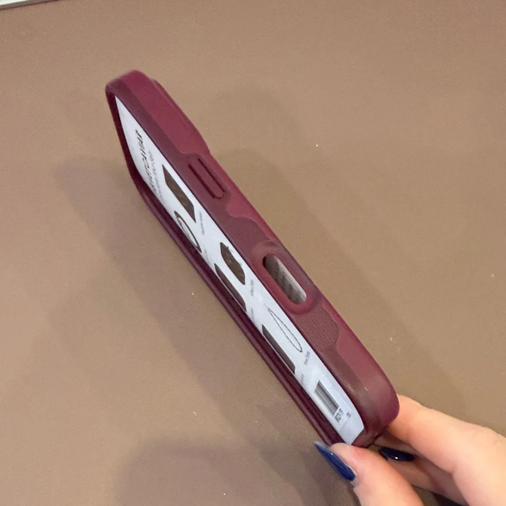 Velvet Caviar Burgundy iPhone 17 Pro Case